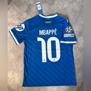 Madrid Home Jersey Player Mbappe 10 (Fan Version)